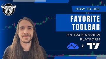 How to Use the TradingView Favorite Toolbar