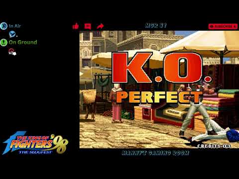 KOF 98 Clark's Vulcan Punch Combo