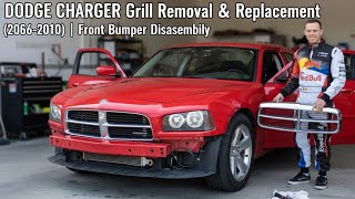 DODGE CHARGER Grill Removal & Replacement (2006-2010) | Front Bumper Disassembly