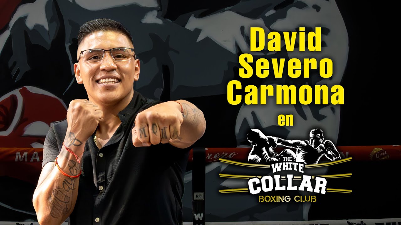David "Severo" Carmona en The White Collar Boxing Club