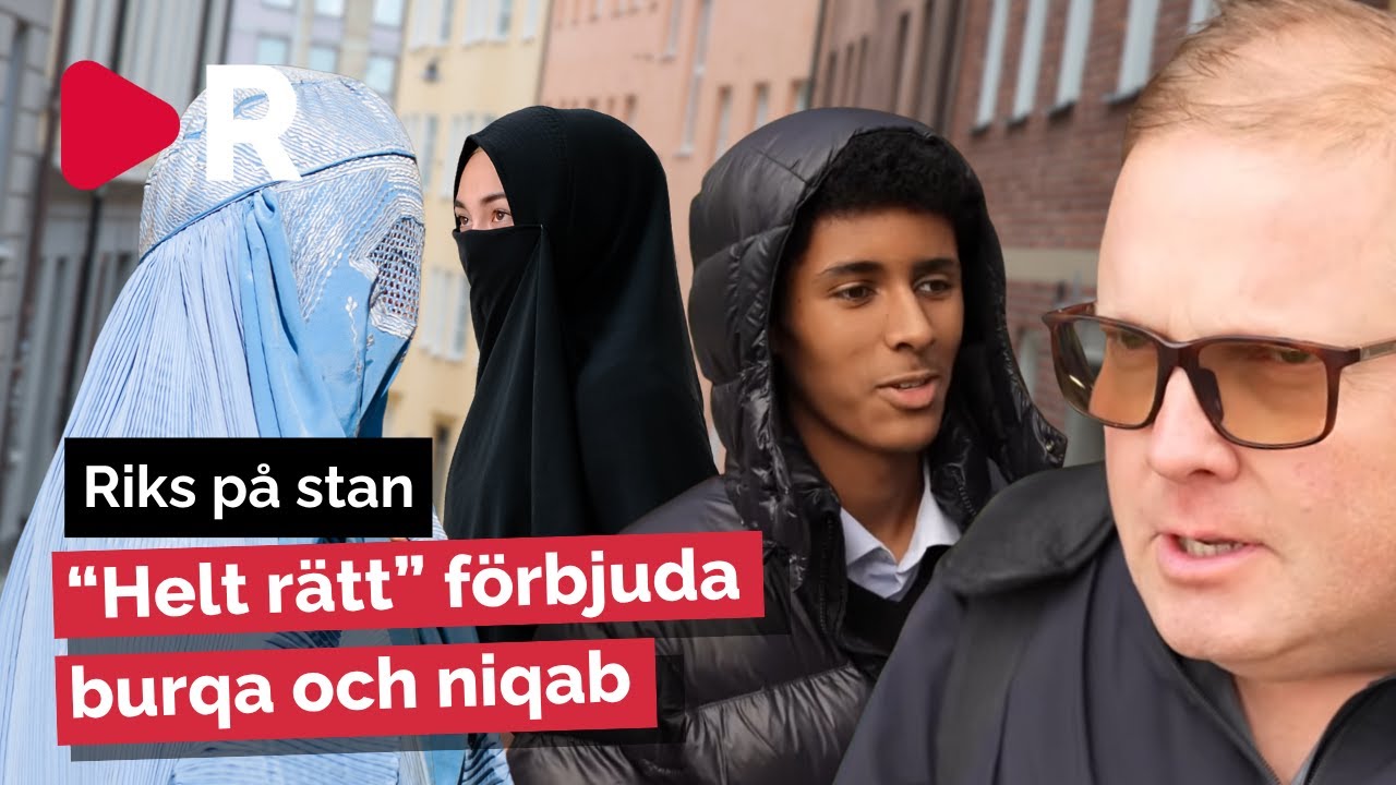 Stockholmarna reagerar på Ebba Busch förslag: förbjud islamiska slöjorna