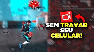 FINALMENTE! COMO GRAVAR A TELA EM CELULAR FRACO SEM TRAVAR! MELHOR GRAVADOR DE TELA LEVE SEM LAG