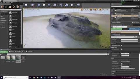 [Tutorial - No Audio] UE4 Rock Terrain Blending Using Runtime Virtual Texturing