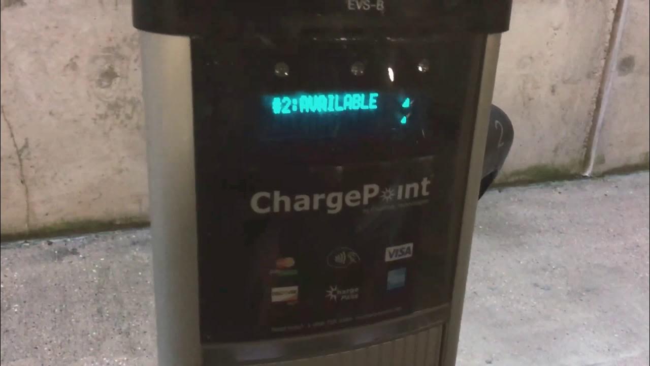 How to use a Chargepoint station with your phone 📱 YouTube