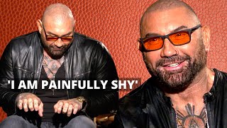 DAVE BAUTISTA | ANXIETY | SHYNESS | Divorce and new tattoos