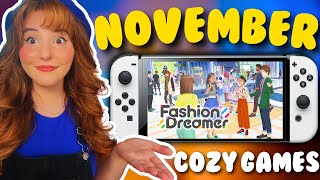 BEST Cozy Games For NOVEMBER 2023 🍁