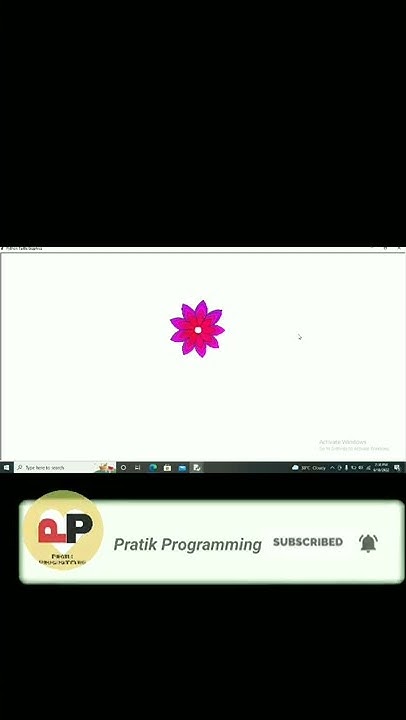 //*Flower Pot In Python Using Turtle graphics 🐢 👌 ♥ 😍 *//#shorts #viral ...