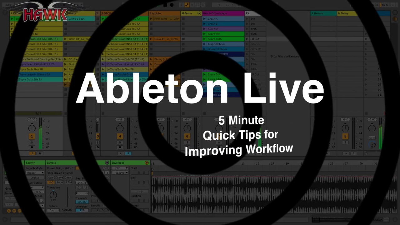 Video Editing and Sync in Ableton Live