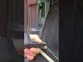 New range rover bonnet release handle removal