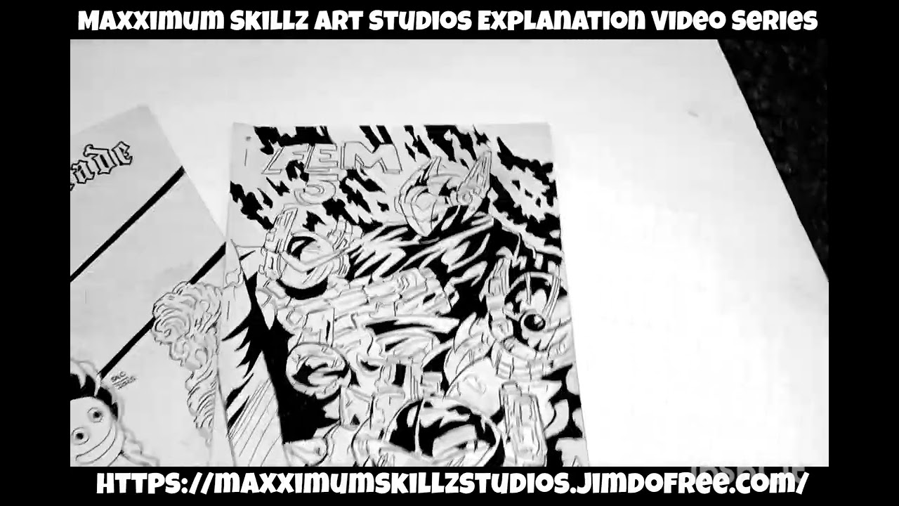 Faith Blade Comics ashcan comic book series part 3