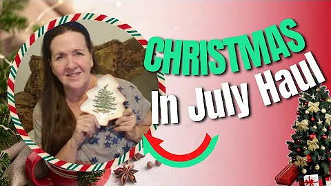 Christmas in July video!  Thrift now for Christmas treasures at a great price!