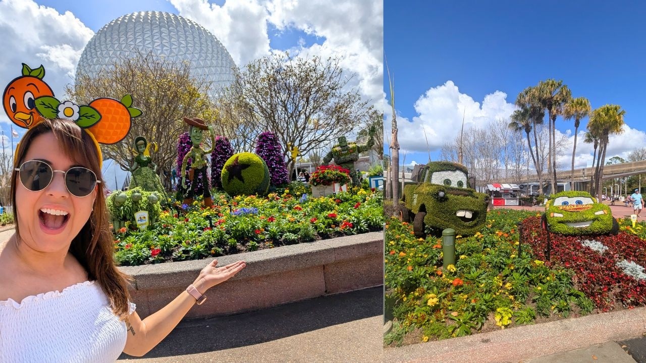 День открытия Фестиваля цветов и садов в Эпкоте в 2026 году!
