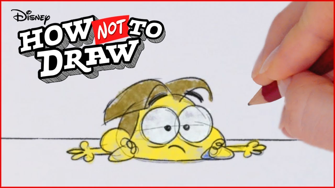 ⁣How NOT To Draw Cricket Green 🖌 | Big City Greens | Drawing Tutorial Parody | @disneychannel