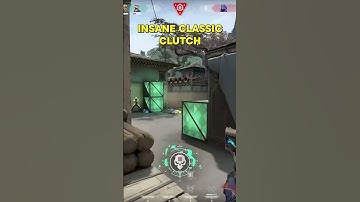 INSANE 1V3 CLASSIC CLUTCH! #shorts #valorant #valorantclutchmoments #valorantclips #fyp #foryoupage