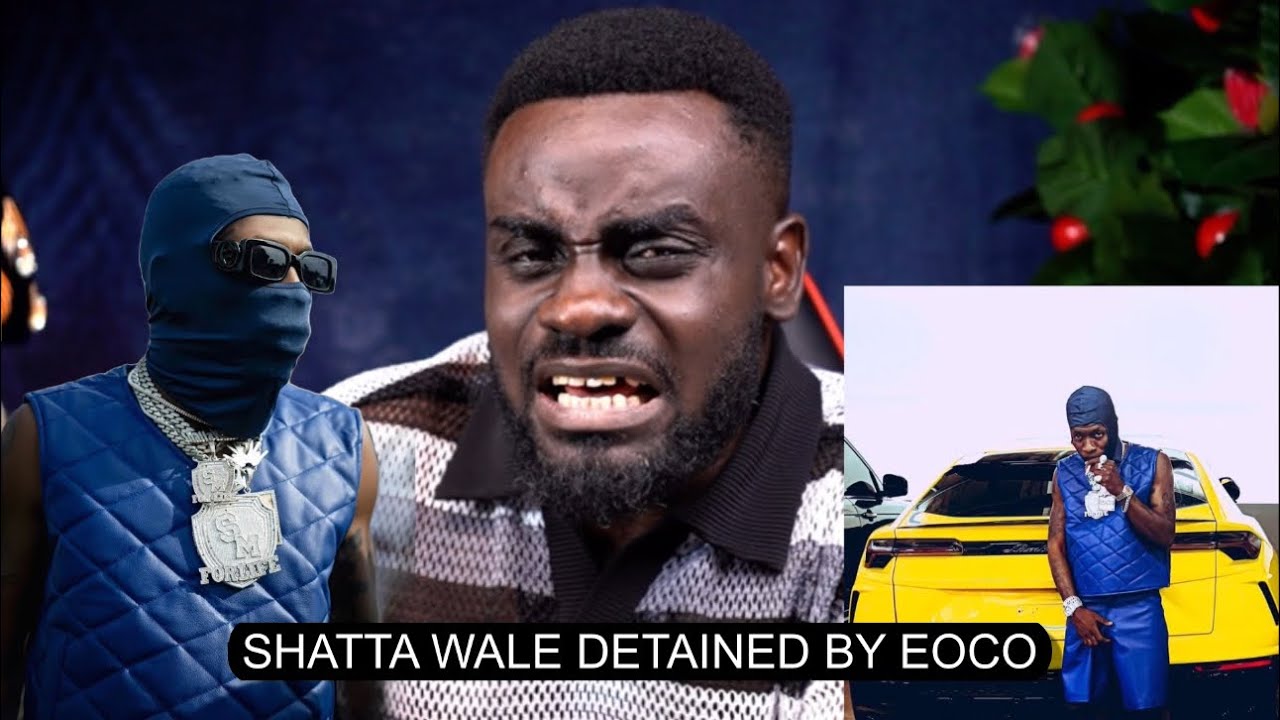 Breaking News : Shatta Wale detained by EOCO and SM is fully charged
