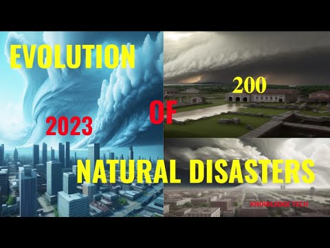 Evolution Of Natural Disasters 1 AD - 2100