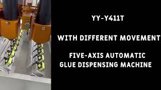 Five-Axis Automatic Glue Dispensing Machine YY-Y411T.