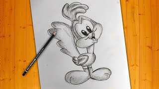 How to Draw Road Runner, Easy to Draw | Road Runner Drawing screenshot 5