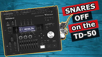 SNARES OFF on the Roland TD-50 - EXPAND Your Electronic Drum Module | The eDrum Workshop