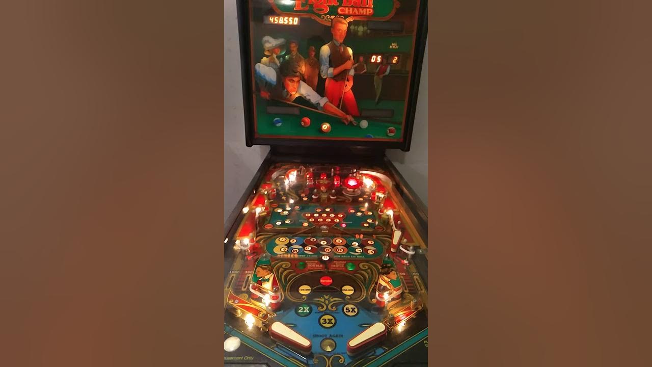 Eight ball champ pinball YouTube