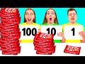 100 Layers of Food Challenge | Awesome Kitchen Tricks by TeenChallenge