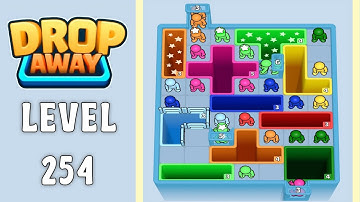Drop Away level 254 solution