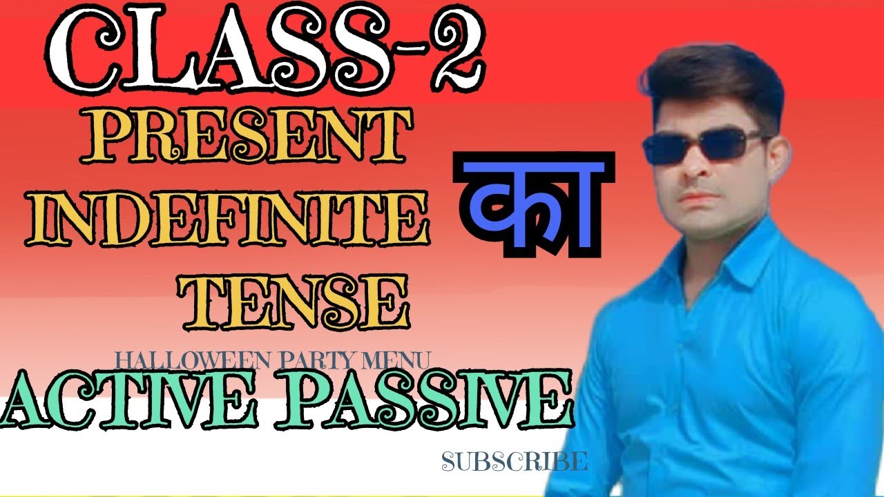 Present Indefinite Tense Active and Passive Voice ll Present Indefinite ...