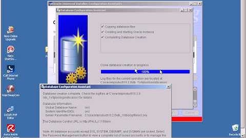 oracle install xp 4/4  post oracle installation cpisolution.com