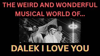 The Weird and Wonderful Musical World of DALEK I LOVE YOU (1980s British synth / post punk)