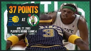 Paul Pierce (37 points) - Indiana Pacers at Boston Celtics - 2003 Playoffs Round 1 Game 4