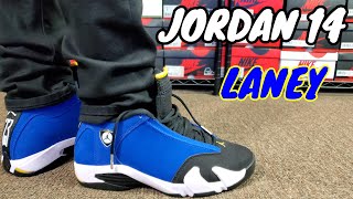 AIR JORDAN 14 LANEY REVIEW & ON FEET