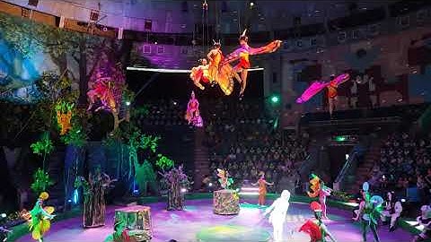 Rạp xiếc Trung Ương - Tiết mục đu dây