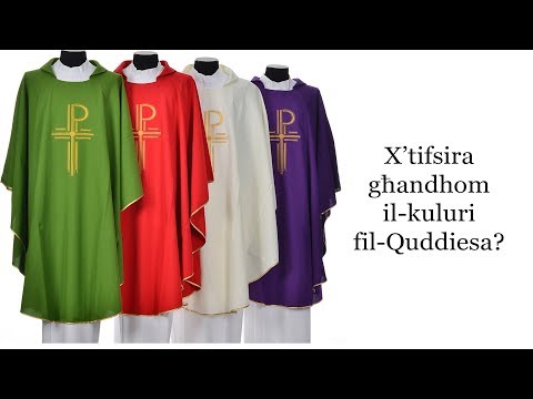 Nixtieq nistaqsi dwar il-kuluri fil-Quddiesa