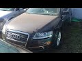 Audi a6 will not start or turn over