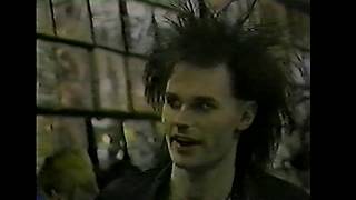 Skinny Puppy  1985 record store interview