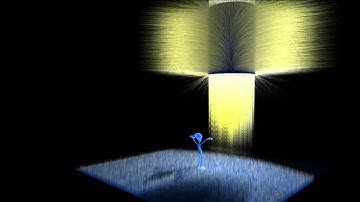 maya test scene rendered with FURRYBALL real time rendering