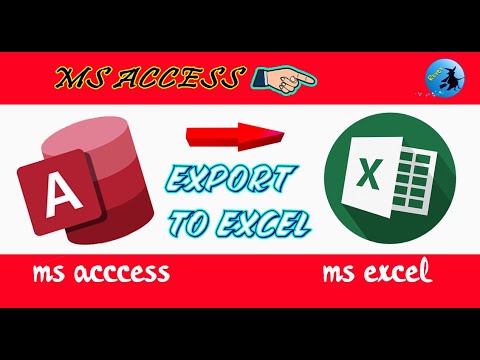 ms access export to excel | export to excel | ms acces
