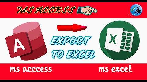 ms access export to excel | export to excel | ms acces