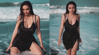 Monica Ardhea Creamy Photoshoot and Cinematic Beach Vibe || Pagi di Pantai Selatan Yogyakarta