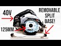 Makita HS005GZB 40V Brushless Circular Saw 125mm, Tool Only, Black, Made Japan, Blade Included