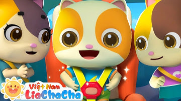 Đi xe ô tô an toàn | Nhạc thiếu nhi | MeowMi Gia đình những chú mèo