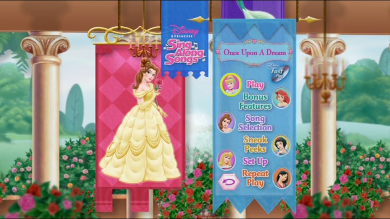 disney princess sing along songs perfectly princess