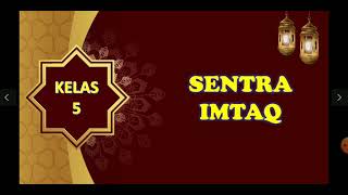 Sentra Imtaq Kelas 5 Keistimewaan Ramadhan