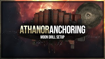 How to Anchor Your Athanor and Set Up a Moon Drill in EVE Online