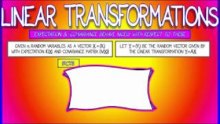 CalcBLUE 3 : Ch. 12.2 : Covariance & Linear Transformations