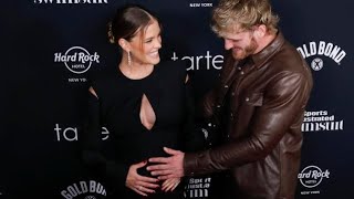 Logan Paul's Fiancée Nina Agdal Reveals Baby Bump💞