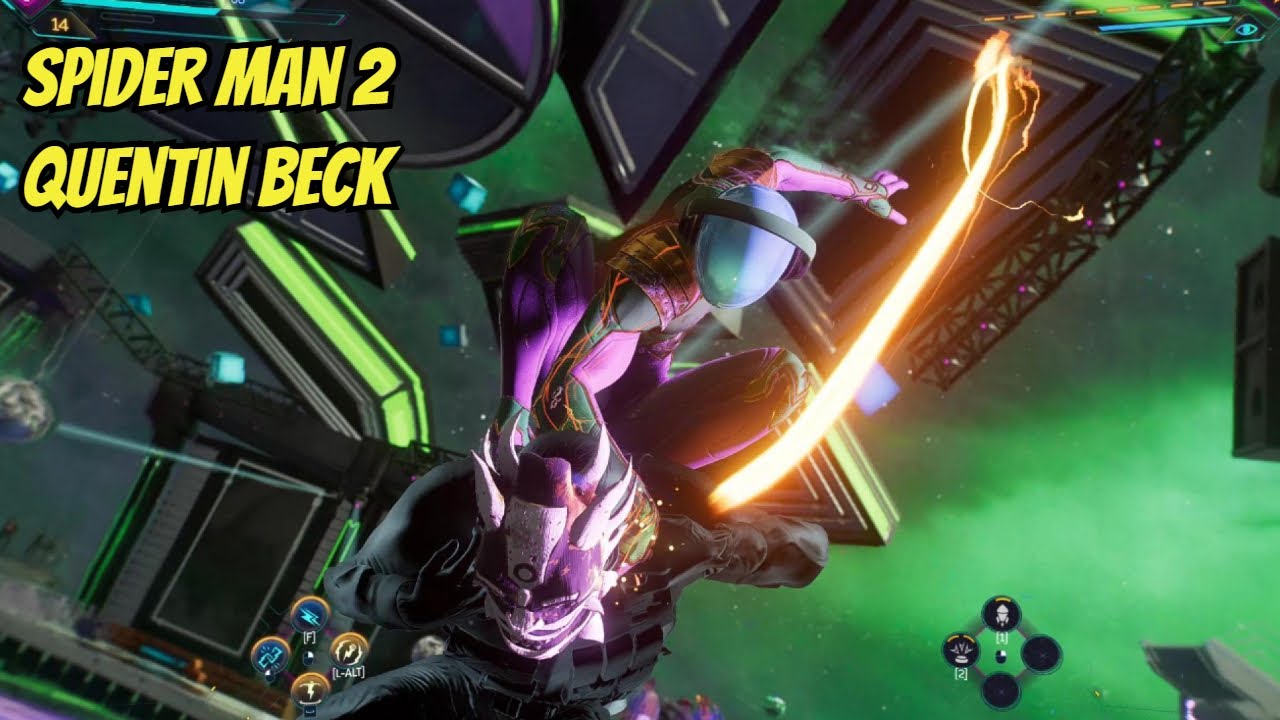 Spider Man 2 Quentin Beck