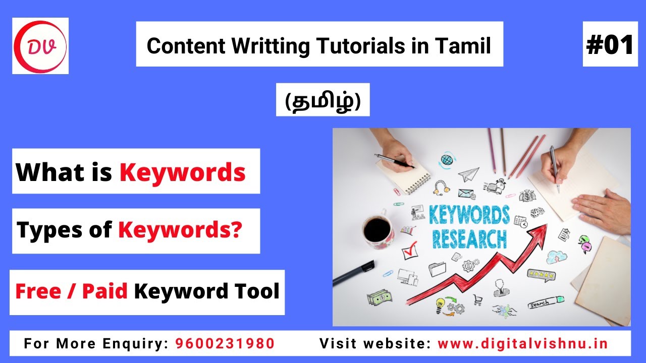 What is Keyword | Types of Keywords | Free and Paid Keyword Research Tool | SEO Keywords in Tamil