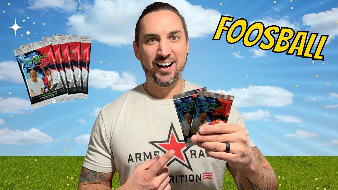 I Opened Foosgear Foosball Trading Cards And Struck GOLD! YouTube