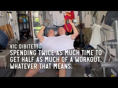 Spending twice as much time to get half as much of a workout. Whatever that means.